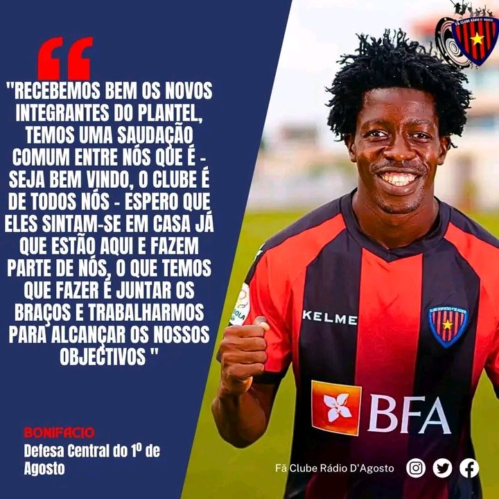 FCRadioDAgosto's tweet photo. 𝐁𝐨𝐧𝐢𝐟á𝐜𝐢𝐨 𝐬𝐚ú𝐝𝐚 𝐧𝐨𝐯𝐨𝐬 𝐫𝐞𝐟𝐨𝐫ç𝐨𝐬

"𝐑𝐞𝐜𝐞𝐛𝐞𝐦𝐨𝐬 𝐛𝐞𝐦 𝐨𝐬 𝐧𝐨𝐯𝐨𝐬 𝐢𝐧𝐭𝐞𝐠𝐫𝐚𝐧𝐭𝐞𝐬 𝐝𝐨 𝐩𝐥𝐚𝐧𝐭𝐞𝐥, 𝐭𝐞𝐦𝐨𝐬 𝐮𝐦𝐚 𝐬𝐚𝐮𝐝𝐚çã𝐨 𝐜𝐨𝐦𝐮𝐦 𝐞𝐧𝐭𝐫𝐞 𝐧ó𝐬 𝐪𝐮𝐞 é: 𝒔𝒆𝒋𝒂 𝒃𝒆𝒎-𝒗𝒊𝒏𝒅𝒐, 𝒐 𝒄𝒍𝒖𝒃𝒆 é 𝒅𝒆 𝒕𝒐𝒅𝒐𝒔 𝒏ó𝒔" https://t.co/KU3EnM27s1