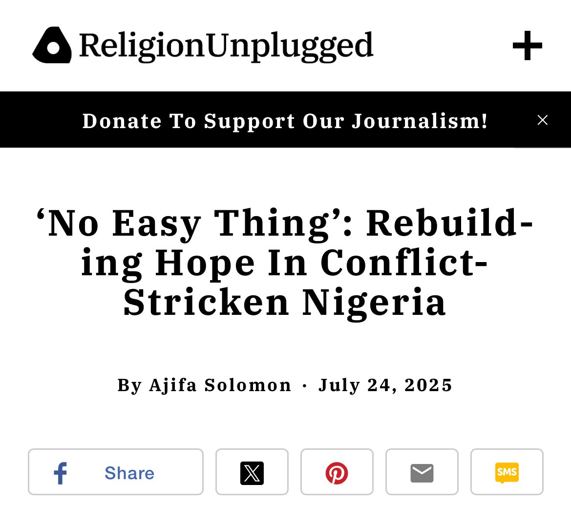 claireaidfound's tweet photo. This article written by @JournoJiva and published by @ReligionMag replublished by @reachjulieroys tells the story of our work in rural Nigeria over the past 6 years reaching children and teens with literacy and the gospel 

Thanks for telling our story

https://t.co/PhiQvD3mu8 https://t.co/zSYq8fWISE