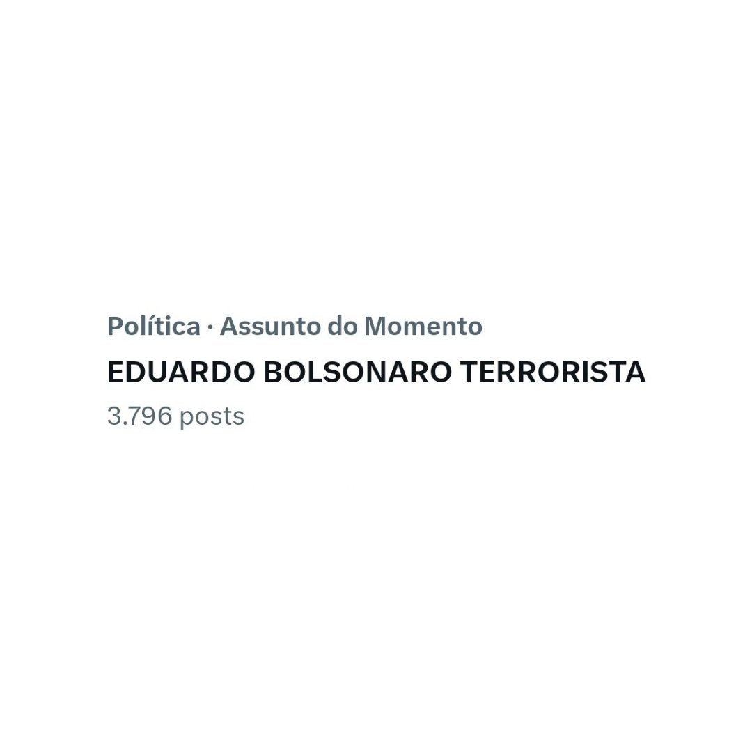 Bora dar um gás nessa? Mostrar quem é a família Bolsonaro?

Tentaram explodir um aeroporto na véspera de Natal, assassinar Lula, Alckmin e  Moraes. Já teve homem bomba e ameaça com arma nuclear. Em São Paulo um bolsonarista atacou vários ônibus:

EDUARDO BOLSONARO TERRORISTA