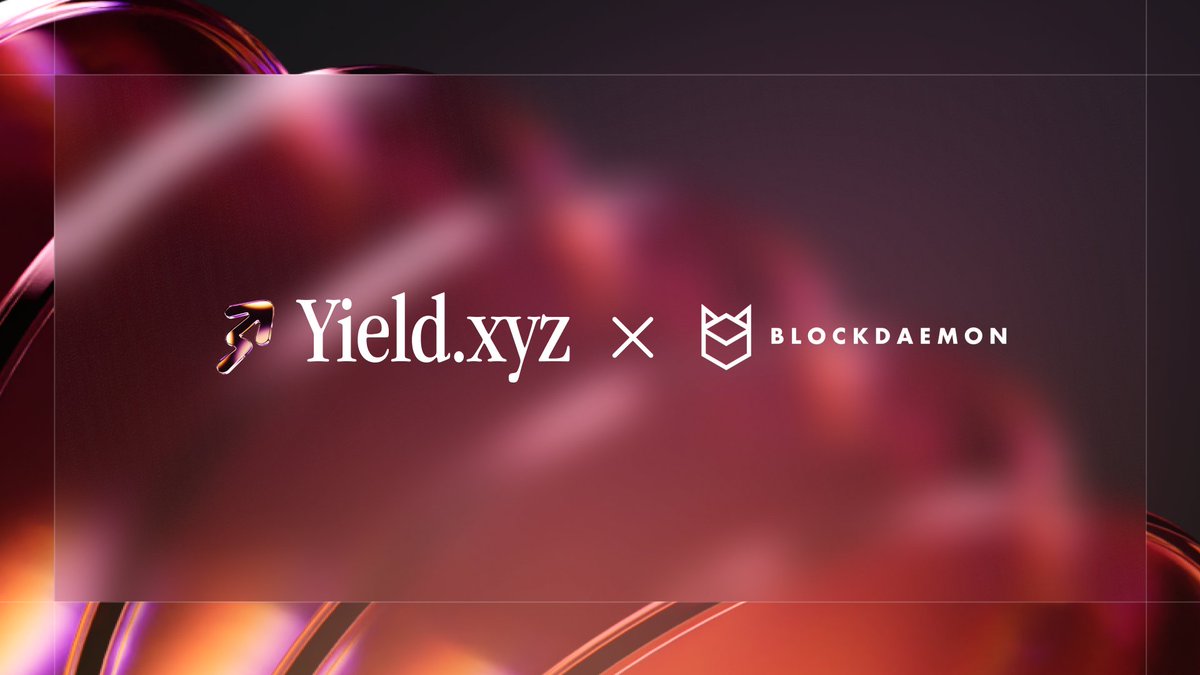 StakeKit (@stakekit) on Twitter photo π¦Β Partner Spotlight: <a href="/BlockdaemonHQ/">Blockdaemon π</a>
One of the worldβs top node operators powers staking infra behind the scenes on Yield.xyz.
From Ethereum to Cosmos and beyond β Blockdaemon helps us deliver secure, reliable staking to developers. π§΅ π¦Β Partner Spotlight: <a href="/BlockdaemonHQ/">Blockdaemon π</a>
One of the worldβs top node operators powers staking infra behind the scenes on Yield.xyz.
From Ethereum to Cosmos and beyond β Blockdaemon helps us deliver secure, reliable staking to developers. π§΅
