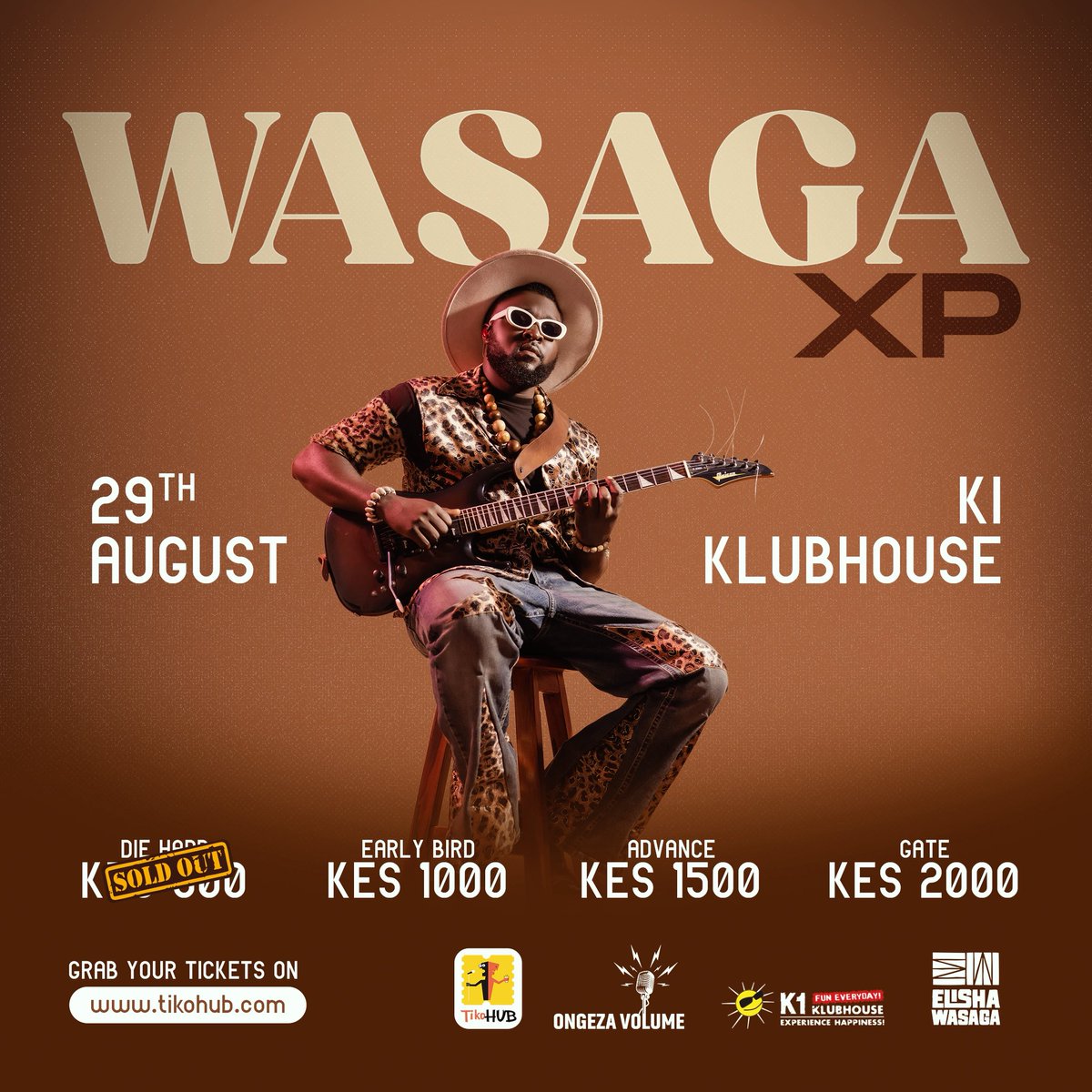 WasagaElisha's tweet photo. We are excited to announce that Wasaga XP, the official live show and album launch for Suba Star by Elisha Wasaga, will now take place on Friday, 29th August 2025 at the vibrant K1 Klubhouse.
Come witness the birth of a Suba Star.
Tickets 🎫 https://t.co/uDvFu6cMcy https://t.co/WrmCX4PEpz