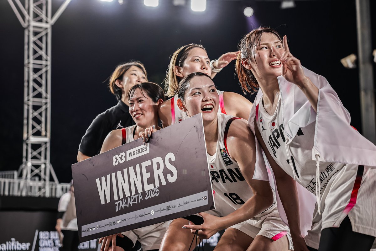 🏆🇯🇵🏆 Japan win the #3x3WSJakarta 🏆🇯🇵🏆

MVP ⭐ Kiho Miyashita

This is their first #3x3WS title SINCE 2019 🙌