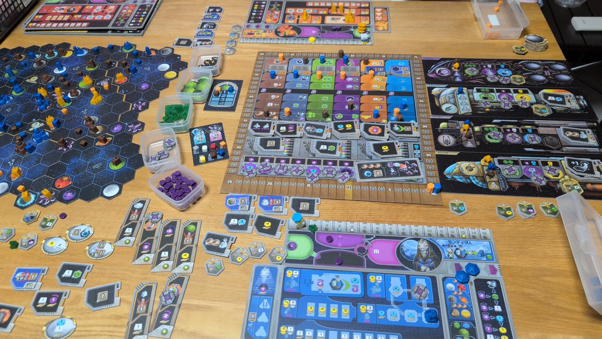 fwtmp's tweet image. Won #GaiaProject on 2025-07-25 with 3 players, winning score: 200 #bgstats