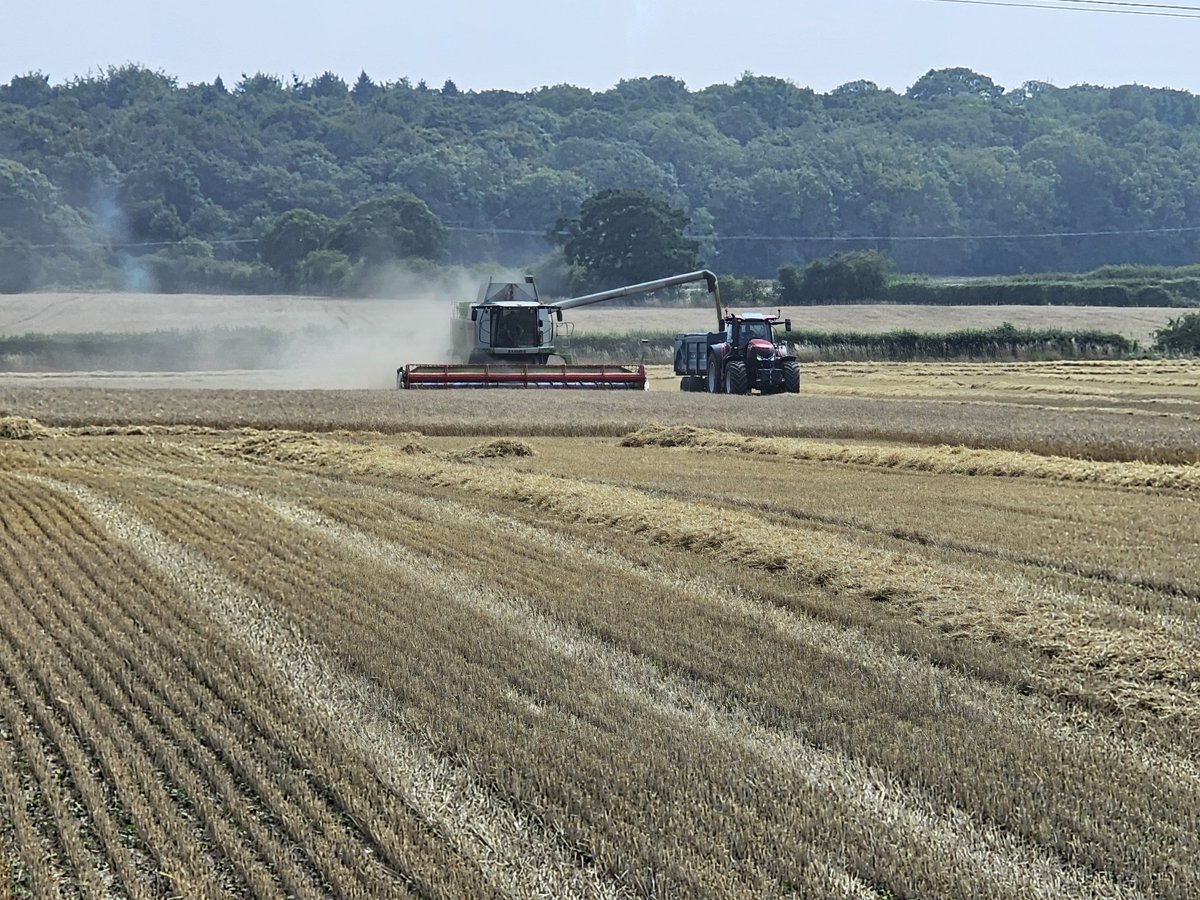 tractorman07's tweet image. It&apos;s started.