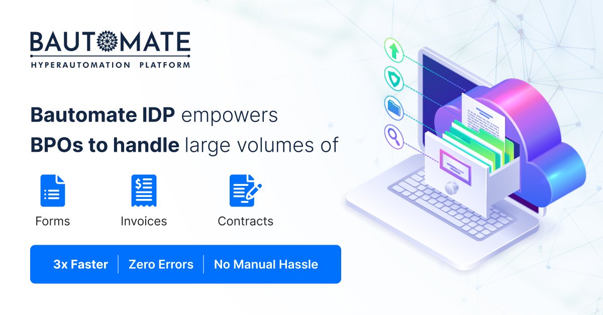 Bautomate_BPA's tweet image. Manual processing is costing BPOs more than time.
📉 SLA breaches
😓 Burned-out teams
⚠️ Slower TATs
Bautomate IDP automates docs at scale — no errors, no manual load.
➡️ bautomate.com/bpo
#BPOAutomation #Hyperautomation #BautomateIDP #SmartOps #ZeroErrorOps…