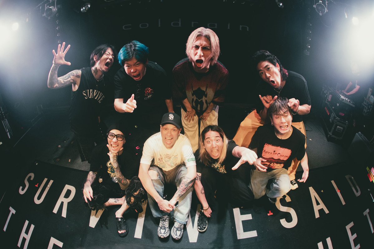 SSTPofficial's tweet image. coldrain pre.
"HOKKAIDO / 47 TOUR 2025"
@ 函館club COCOA
THANK YOU @coldrain_jp !!
📷: @imyousukefujita & ヤマダマサヒロ
#coldrain #サバプロ #survivesaidtheprophet #sstp
