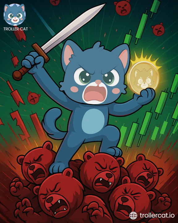 trollercat_'s tweet photo. Troller Cat didn’t just survive the bears… 🐻❌

He climbed them and dropped green candles on the way up. 😼🗡️

🐾 Buy $TCAT now at https://t.co/CatLJqTwYs

#TCAT #TrollerCat #BullRun #Crypto #MemeCoin #HODL https://t.co/zJs9X45TOC