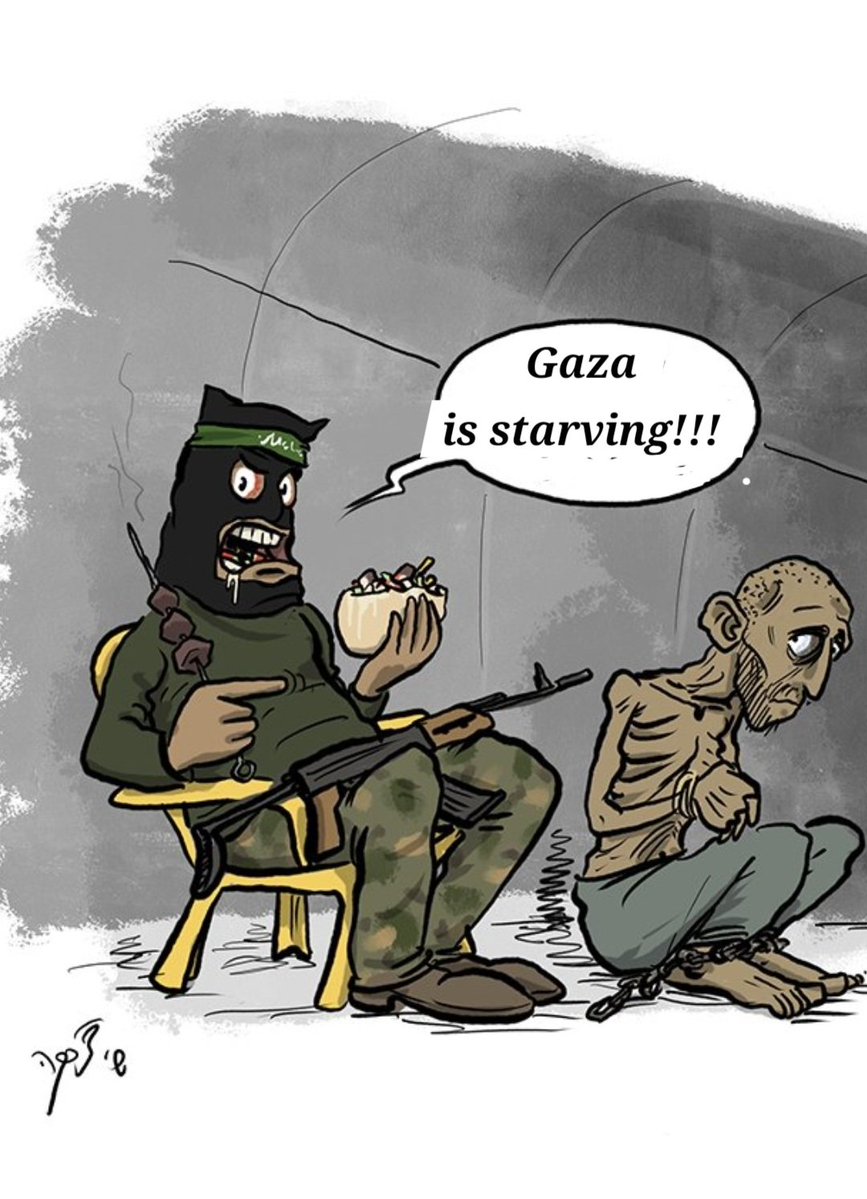 Gaza is starving. 

Not because there is not enough food but because Hamas takes all the food and creates famine. 

Why does Hamas do that? 

Because public opinion keeps rewarding for Hamas by blaming Israel for every humanitarian crisis Hamas cause.