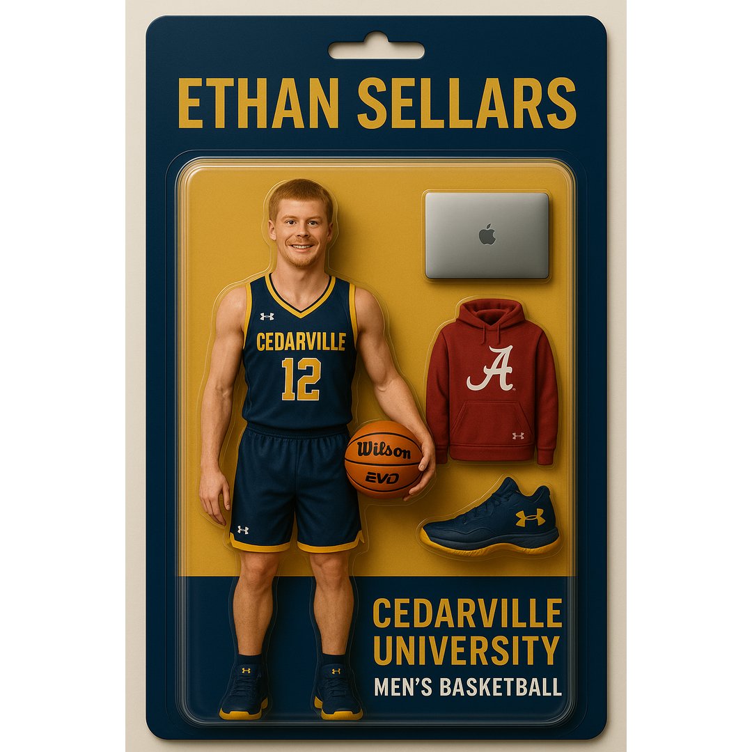 CedarvilleMBB's tweet image. #️⃣1️⃣2️⃣ Ethan Sellars 😤
👉Get yours while supplies last…