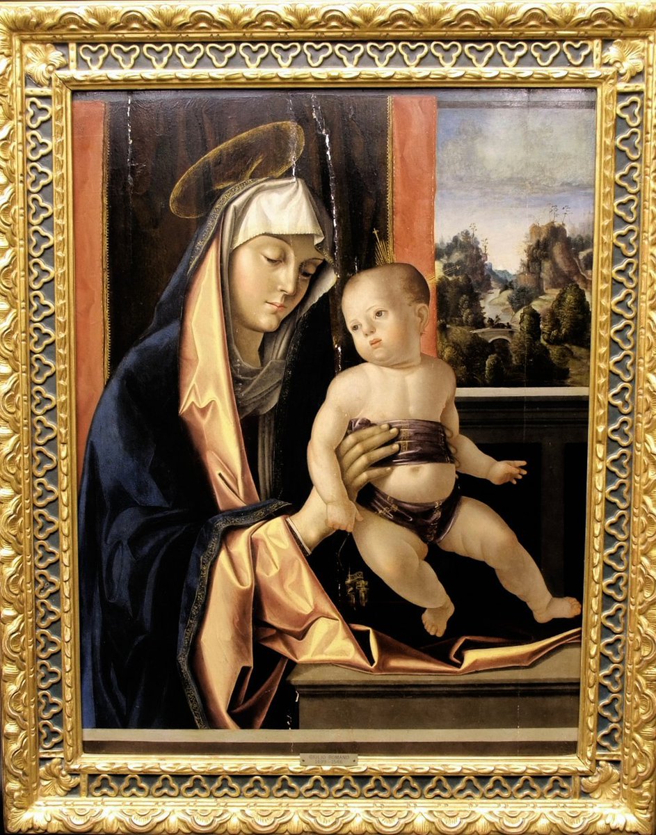 "The Virgin and Child", painted between the late 15th and early 16th centuries by Antonio Solario (1465-1530), was stolen from the Belluno museum (Veneto, Italy) in 1973. 
The painting had been acquired in good faith a few months later by a British baron, who hung it in his manor