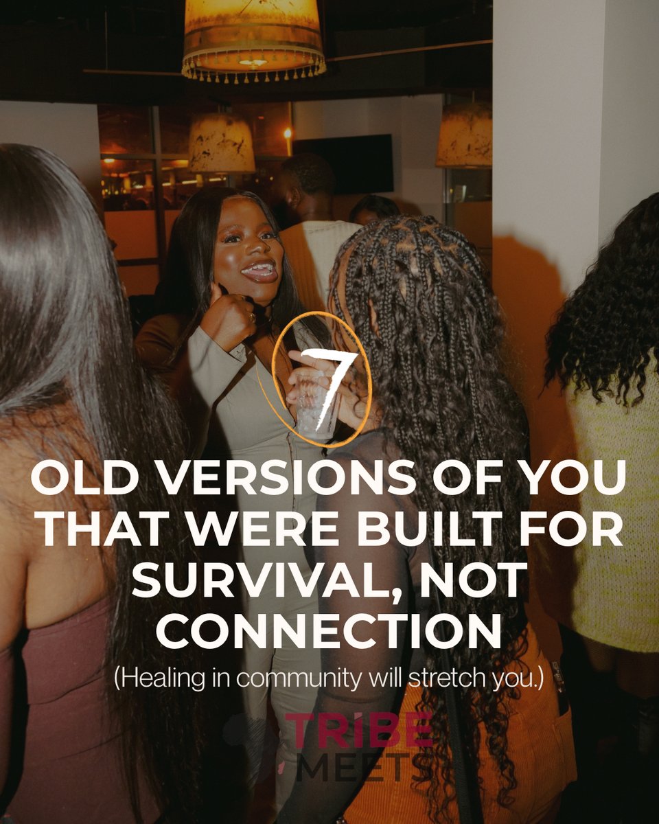 But what you gain?
Peace. Belonging. Growth. Alignment.
The kind of community that sees you, supports you, and challenges you—in the best way. - 
Pt. 2

#TribeEnergy #AlignmentOverAttachment #BlackAndConnected #CommunityBuilding
