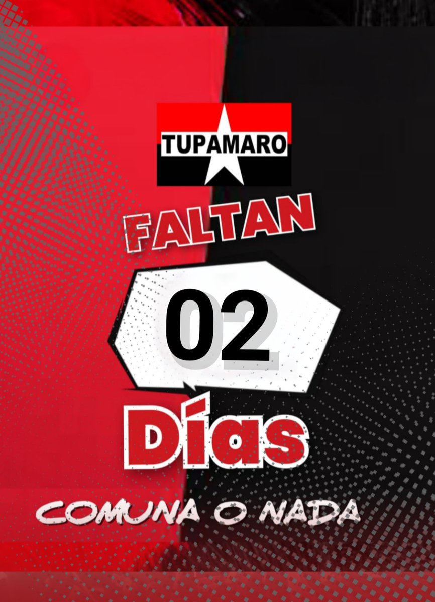 ✍🏽 A solo 02 días de las elecciones del #27Jul, el pueblo venezolano se prepara para reafirmar su compromiso con la democracia y su soberanía a través de su participación. 🗳

#TupamaroEjemploDeCombate