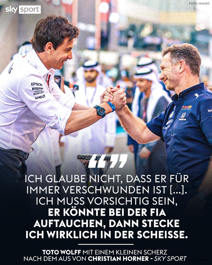 SkySportAustria's tweet image. Wolff zum Horner-Aus: „…dann stecke ich wirklich in der Scheiße“ 🏎️
Mehr dazu: skysportaustria.at/wolff-zum-horn…
#SkyF1 #F1