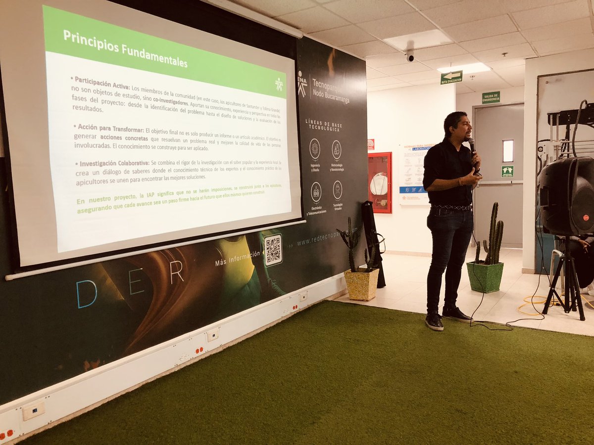 #AEstaHora en el Tecnoparque <a href="/senaensantander/">SENA Santander</a>, inicia la SESIÓN CUEES N.º 189
"De la ciencia a la acción: Innovar para potenciar la competitividad en Santander".