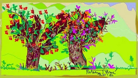 HelenaFACTome's tweet image. Do you remember my drawings ?