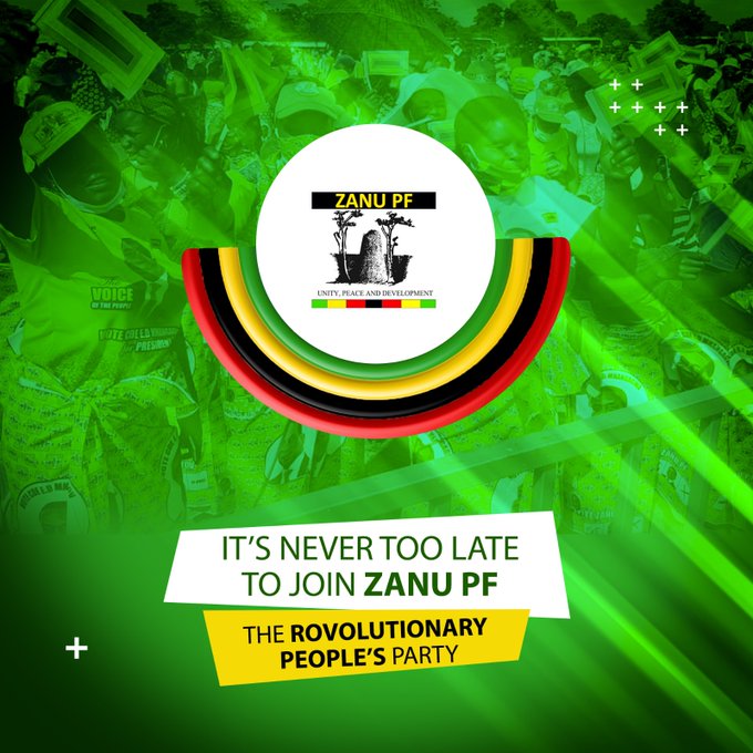 SimangalisoDub5's tweet image. It's never too late to become a part of @Zanupfparty, the revolutionary People's party. Join us in shaping a brighter future for our nation. Together, we can make a difference. #JoinUs #ZANU_PF #RevolutionaryChange @KMutisi @Jamwanda2 @nickmangwana @MAZ_Zim @Mug2155 @dereckgoto