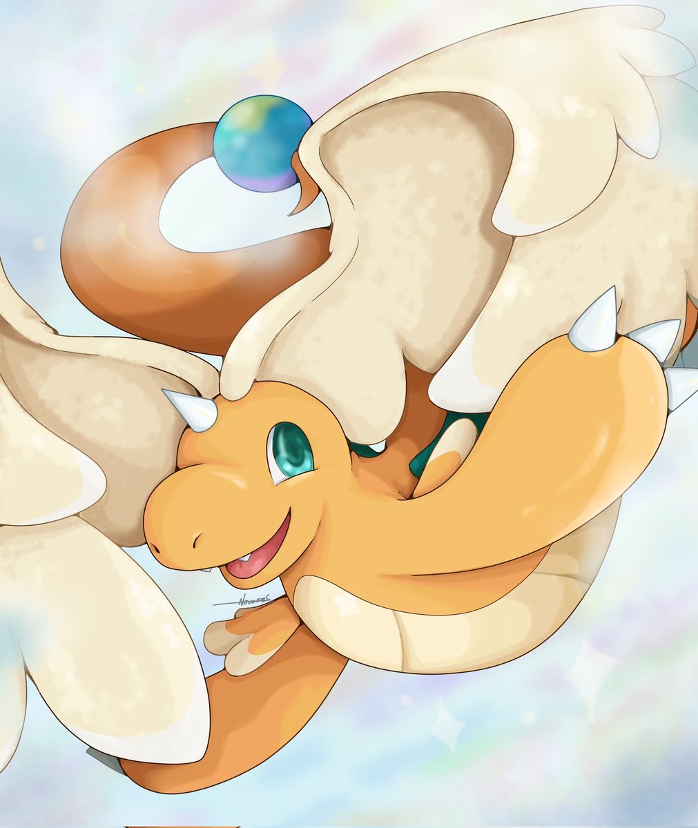 Novares7's tweet image. To the Skies
#Pokemon #PokemonLegendsZA #dragonite