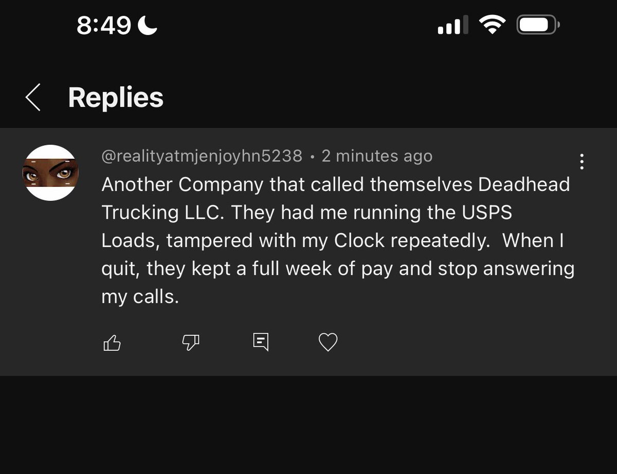 boneheadtruckrs's tweet image. Anyone who hauls for USPS and Amazon should be questioned…