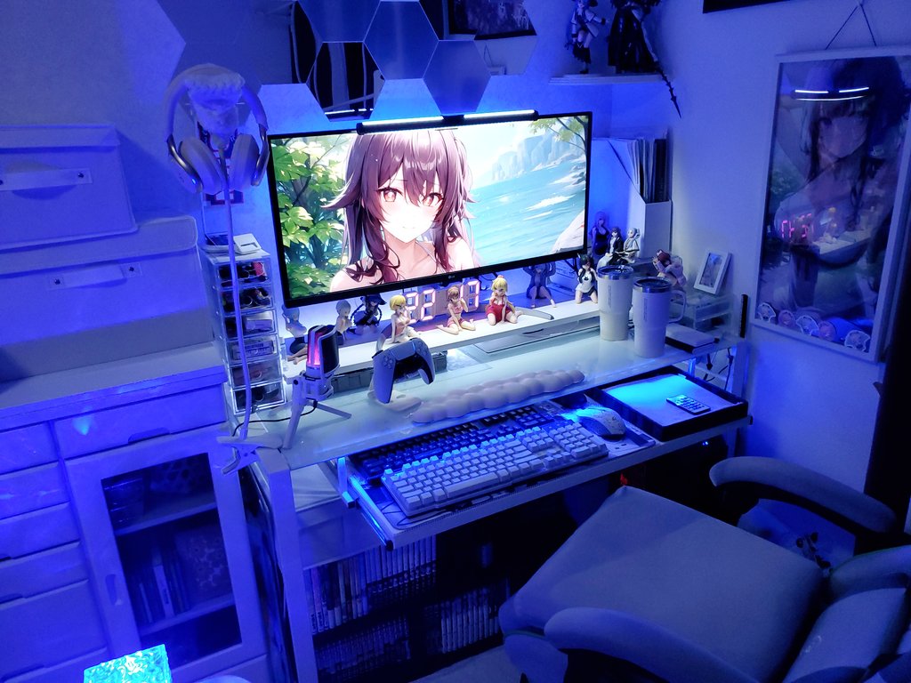 SSugoiyan's tweet image. 今日は水着胡桃ちゃん( *´艸｀)
今日はまだ涼しい(*´∀｀*)
#desksetup