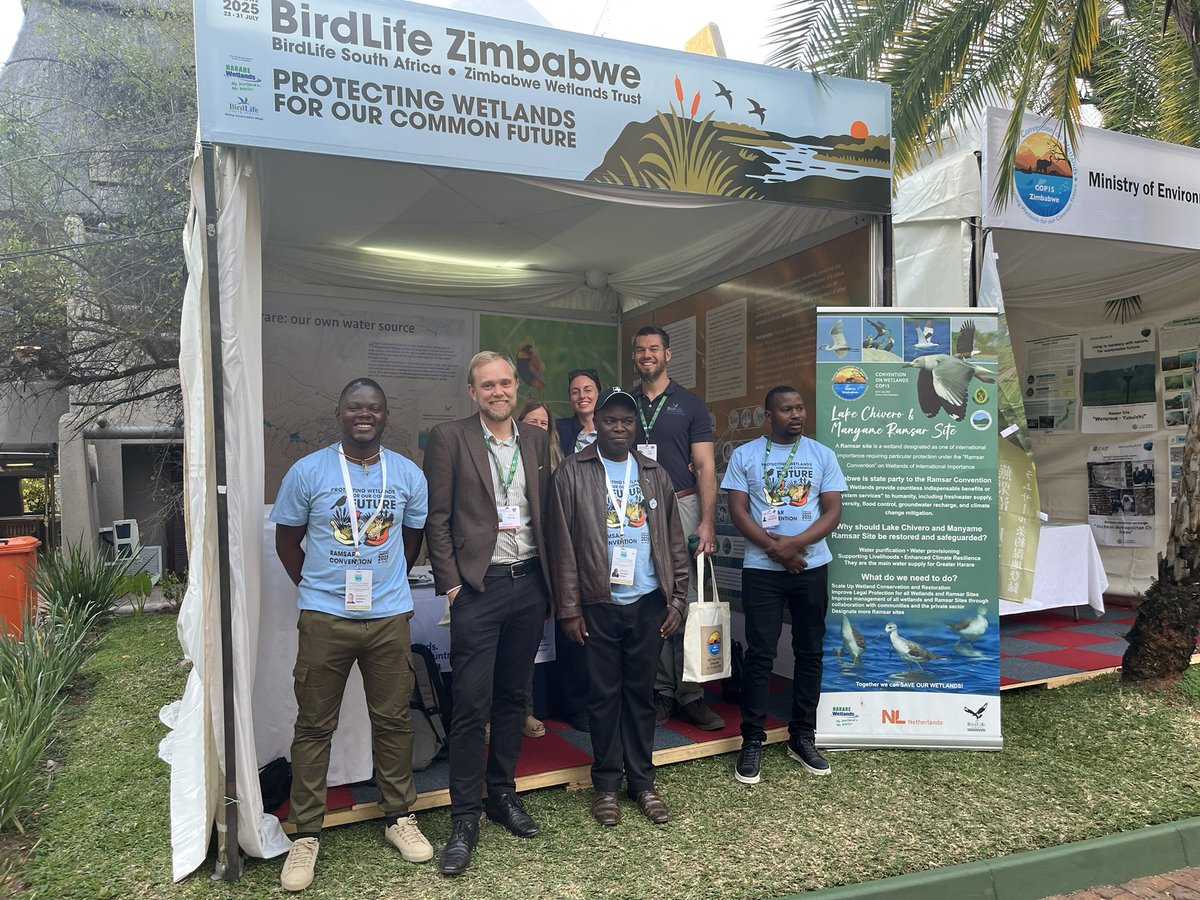 NLinZimbabwe's tweet image. Our climate policy officer, Harry Davies, is the NL 🇳🇱 delegate to Ramsar #COP15. On day 3 of the conference he says:
"It’s been fantastic connecting with wetland experts and advocates from every continent. The urgency of protecting and restoring wetlands worldwide has never…