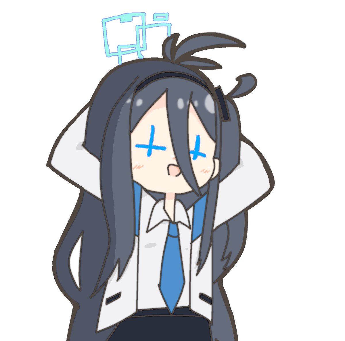 kama_chikuwa's tweet image. 文章生成AIと化したアリス