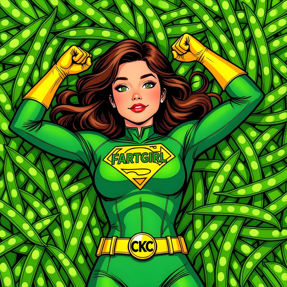Bella41452031's tweet photo. @FARTGIRL__CTO Fartgirl’s green bean-powered momentum is unstoppable! 
@FARTGIRL__CTO https://t.co/qpNY9zXmnJ