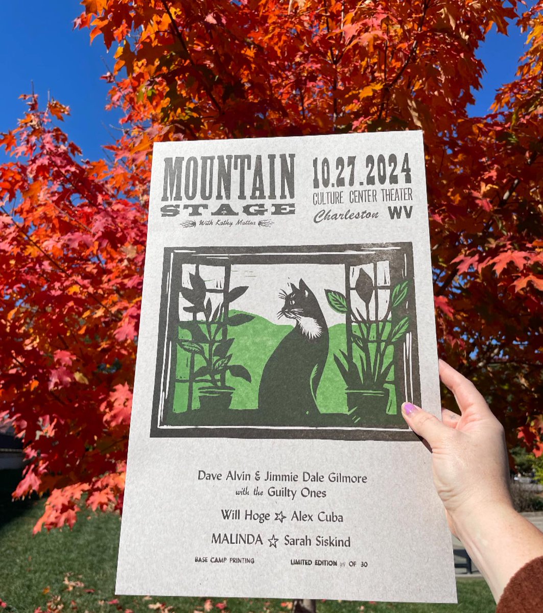 MountainStage's tweet image. This week's encore broadcast features live performances by Dave Alvin & Jimmie Dale Gilmore with The Guilty Ones, Will Hoge, Alex Cuba, Malinda, and Sarah Siskind.
🎙tune in to your local affiliate station or find it on the #MountainStage Podcast bit.ly/4kUmor2