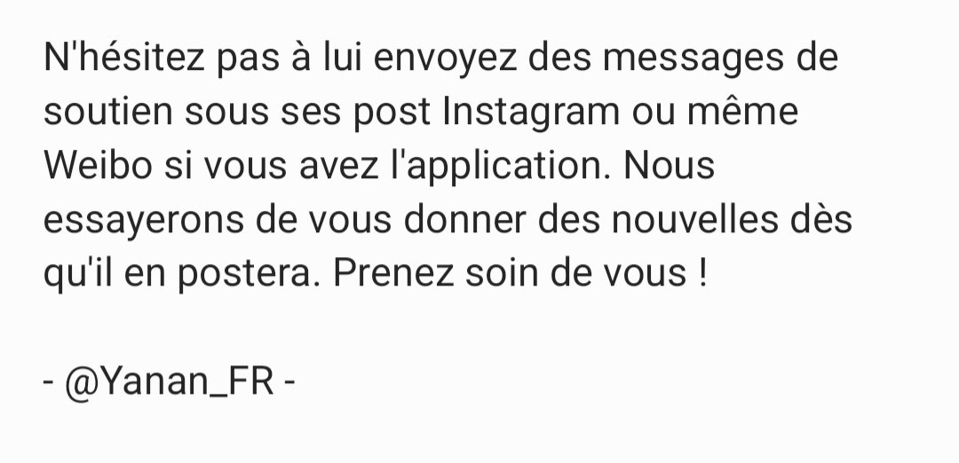 Yanan_FR's tweet photo. - COMMUNIQUÉ YANAN - 

- Del https://t.co/Vkibvgr6p3