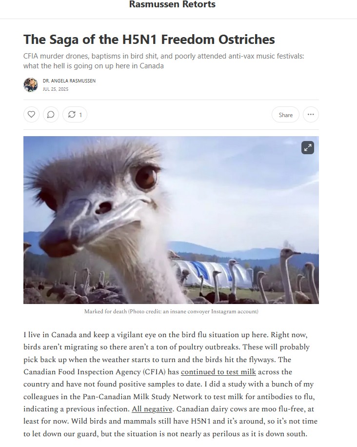 greg_folkers's tweet image. .@angie_rasmussen : The Saga of the #H5N1 Freedom Ostriches
bit.ly/456yPdw