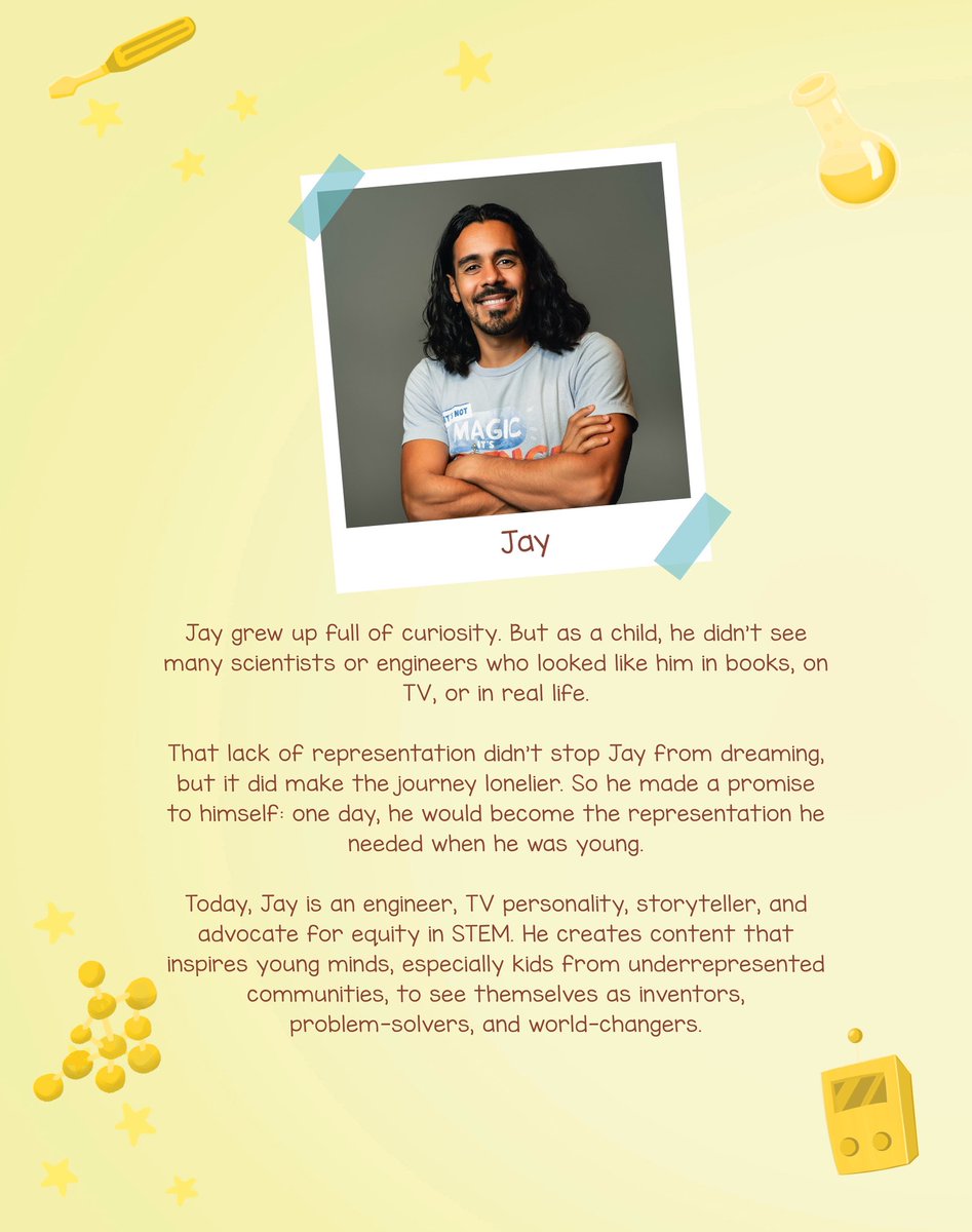 About the Author ✍🏽 Engineer Someday ⚙️✨ is AVAILABLE NOW for pre-order online at Amazon, Barnes &amp; Noble or wherever you get your books! 

The best thing you can be is the representation you needed when you were young! 

#STEM #STEMEducation #STEAMEducation #STEMForKids #STEAM