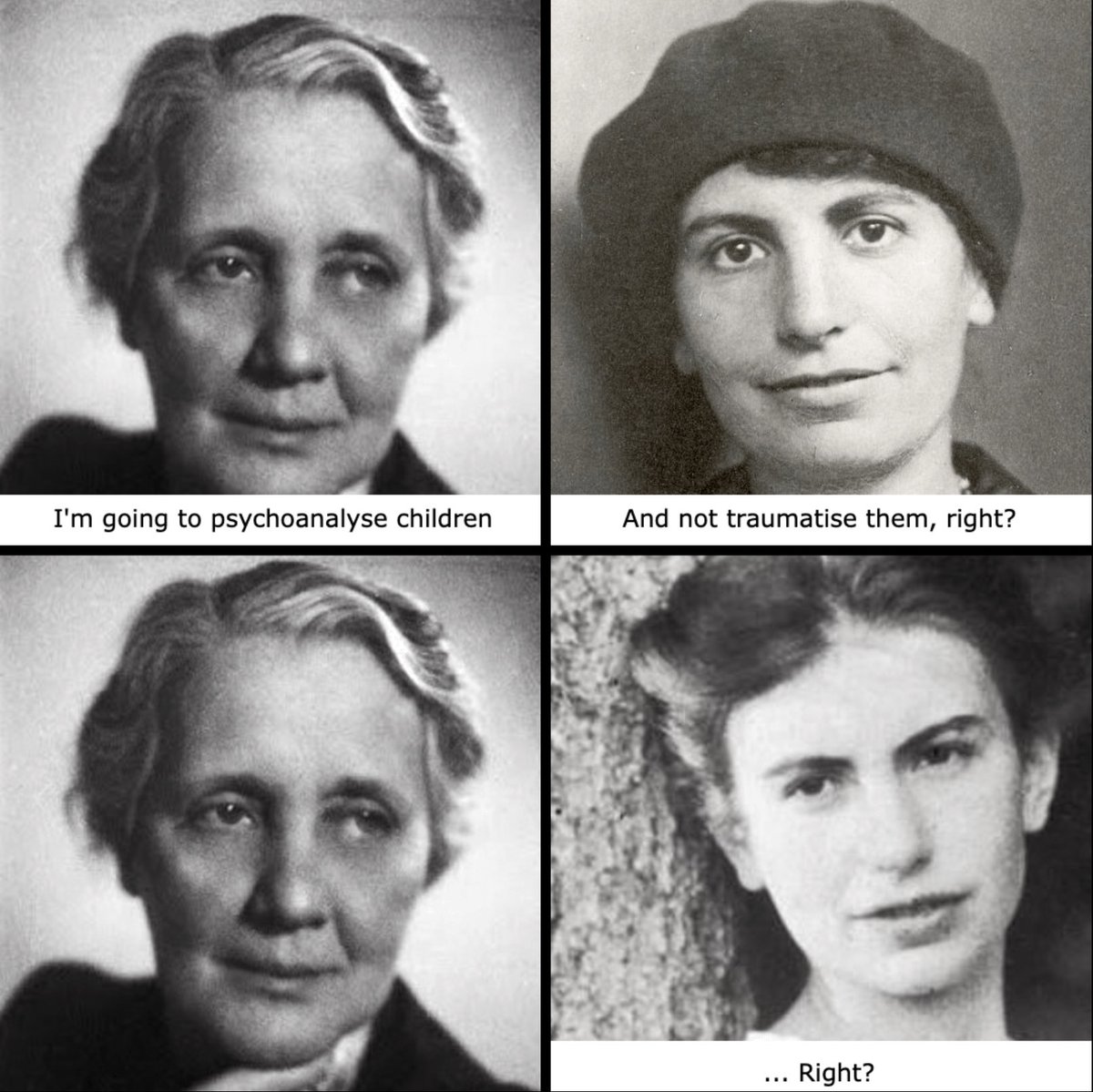 And now for a really obscure psychoanalysis meme! *crashes toy train into the mommy station*