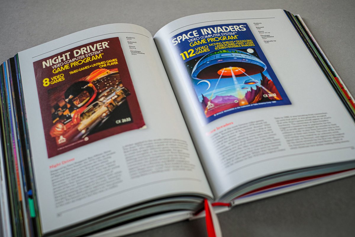 bitmap_books's tweet image. Atari 2600/7800: a visual compendium
At 528 pages, Atari 2600/7800: a visual compendium provides an exhaustive overview of Atari’s
iconic games machines. With dozens of articles and interviews, and featuring more than 200 games, it’s a must-have for Atari fans and collectors…