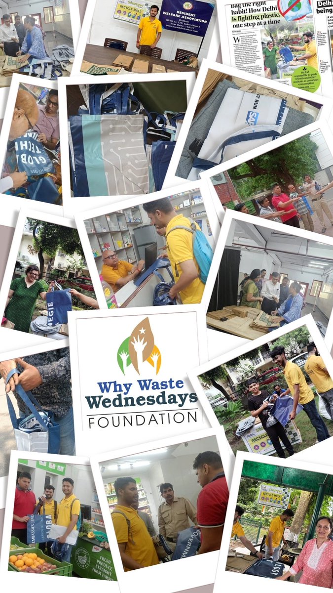 Why Waste Wednesdays Foundation (@wwwf_d) on Twitter photo At Global Technology Summit-Sambhavna 2025, we partnered with <a href="/CarnegieIndia/">Carnegie India</a> & The GenC to upcycle banners to 370 tote bags & repurpose lanyards, diverting 150 kg waste from landfills
These "banner" bags are gifted to citizens donating plastic waste for recycling
<a href="/SwachhBharatGov/">Swachh Bharat Urban</a> At Global Technology Summit-Sambhavna 2025, we partnered with <a href="/CarnegieIndia/">Carnegie India</a> & The GenC to upcycle banners to 370 tote bags & repurpose lanyards, diverting 150 kg waste from landfills
These "banner" bags are gifted to citizens donating plastic waste for recycling
<a href="/SwachhBharatGov/">Swachh Bharat Urban</a>