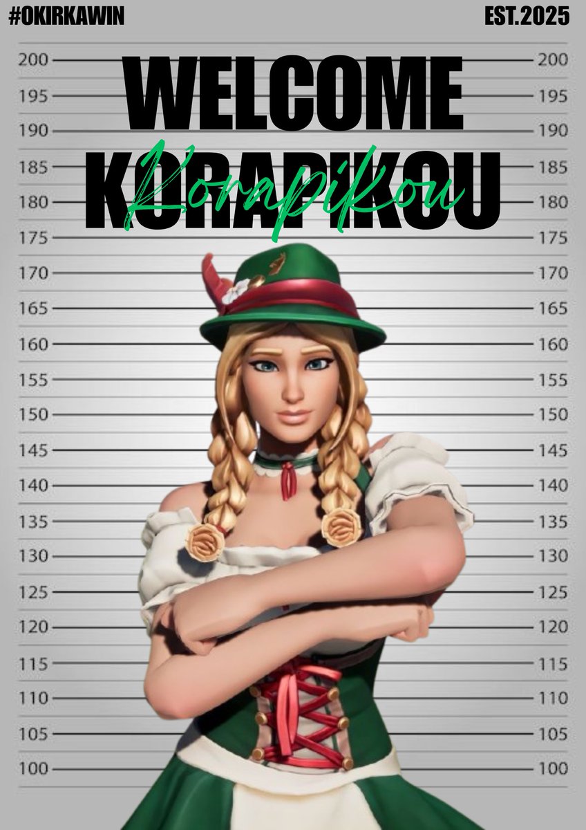 okirka_Esport's tweet image. New breath, new player
We wanted to play the Heats... we will play them
Please welcome @KorapikouFNBR 🇫🇷
#OKIRKAWIN