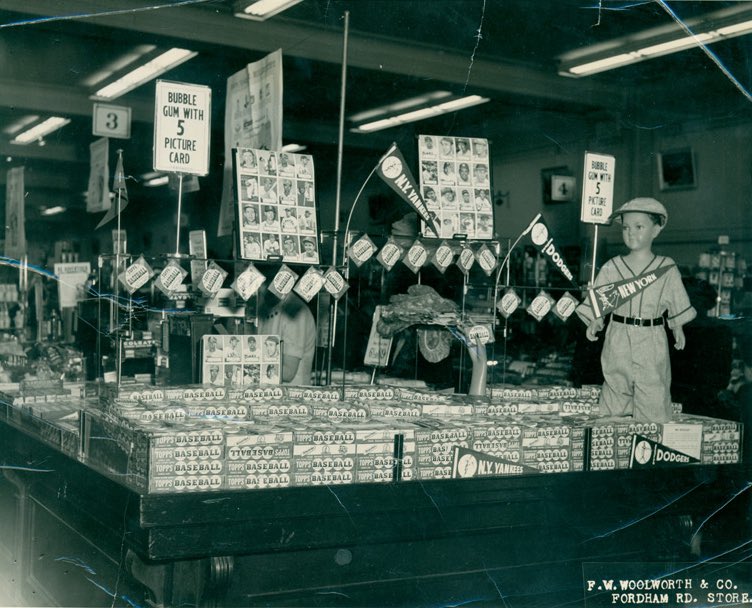 Before it became a Billion Dollar Business...
Most of us of a certain age remember when <a href="/Topps/">Topps</a> cards hit what was known as a Mom &amp; Pop Store.
And if you don't know the story of the 1952 Topps Series II..and where the "unsold" ended up.
Tell u today on the show.
<a href="/680TheFan/">680 The Fan</a>