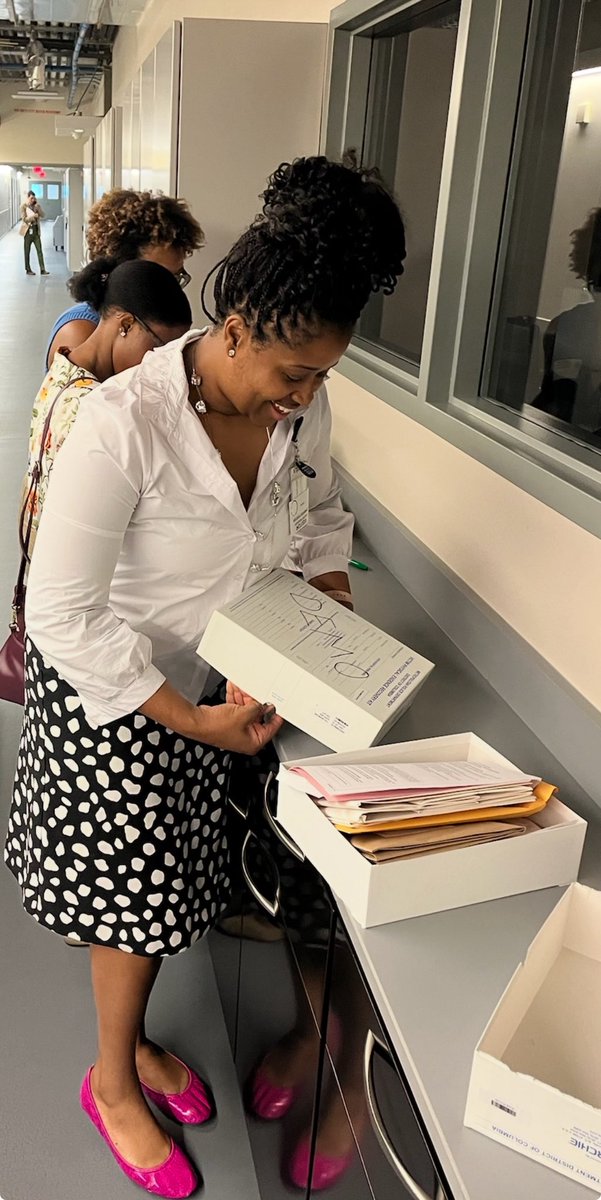 OVSJG_DC's tweet image. OVSJG’s staff &amp;amp; summer interns toured both the Office of Chief Medical Examiner &amp;amp; @DCDFS to learn about the agencies &amp;amp; the programs that OVSJG funds to support DC residents. They gained information on how their work supports the public safety &amp;amp; justice cluster. #saferstrongerDC