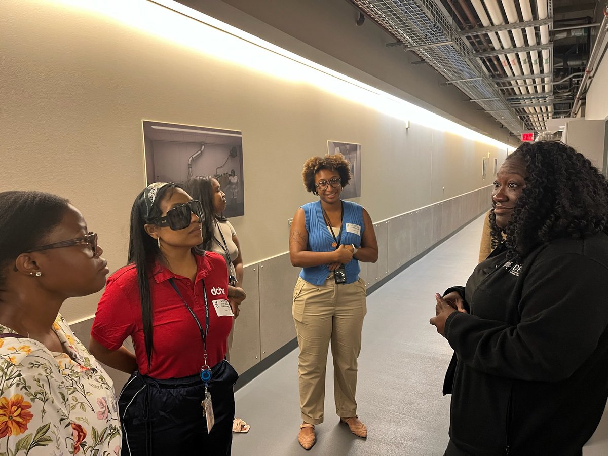 OVSJG_DC's tweet image. OVSJG’s staff &amp;amp; summer interns toured both the Office of Chief Medical Examiner &amp;amp; @DCDFS to learn about the agencies &amp;amp; the programs that OVSJG funds to support DC residents. They gained information on how their work supports the public safety &amp;amp; justice cluster. #saferstrongerDC