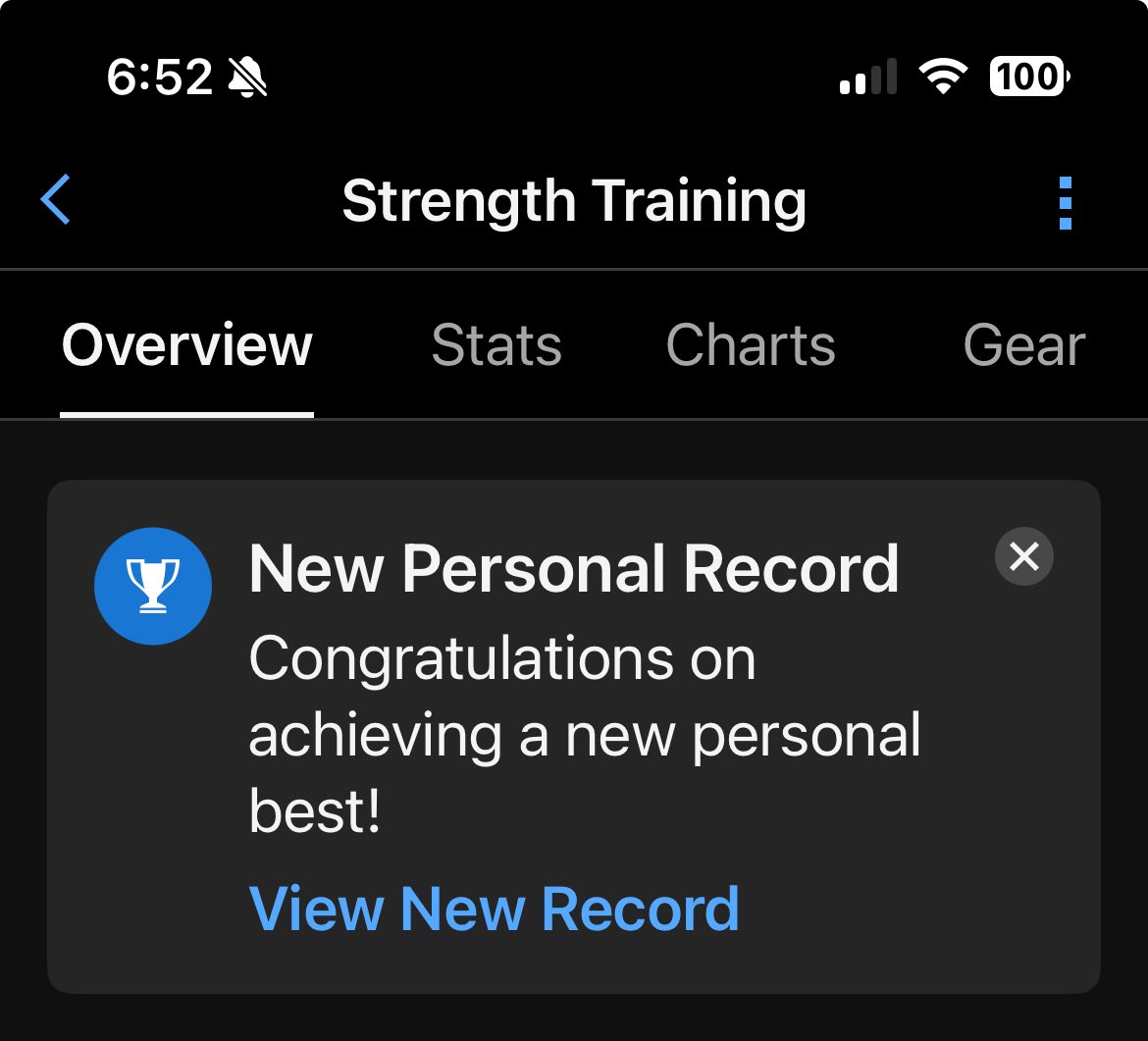 SeizureSalad314's tweet image. Friday:
Deadlifts (5 reps per set - max set 180lb)
Standing OHP 70lb max
KB decline sit-ups 45lb
Sled push/pull 370lb
Now I have to rally for a 7;30am meeting :/