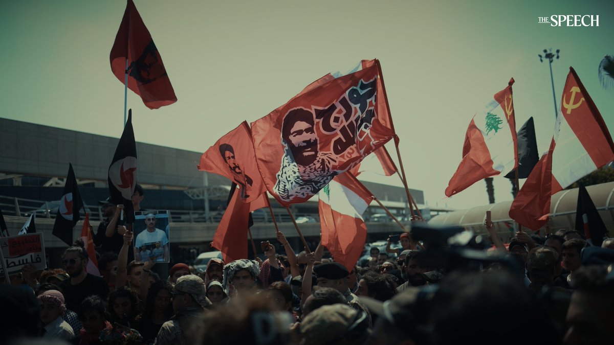 TheSpeechlb's tweet image. جورج عبدالله الى الحرّية

#جورج_إبراهيم_عبدالله