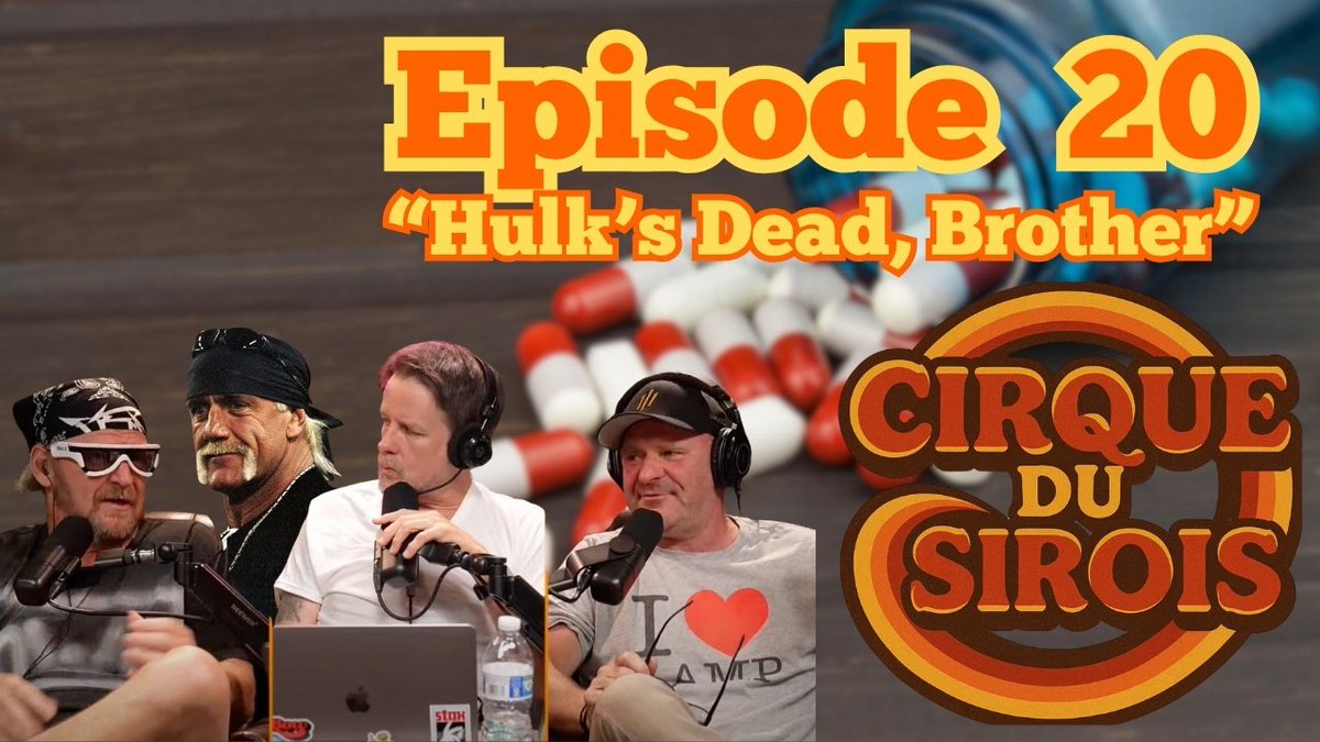 CirqueDuSirois's tweet image. Oh boy. Let’s pod, yeah? It’s up. And it’s bananas. Ep 20 “Hulk’s Dead, Brother” available everywhere!
Spotify: open.spotify.com/show/2jRP3N23r…
Apple Podcasts: podcasts.apple.com/us/podcast/cir…
iHeart: iheart.com/podcast/269-ci…