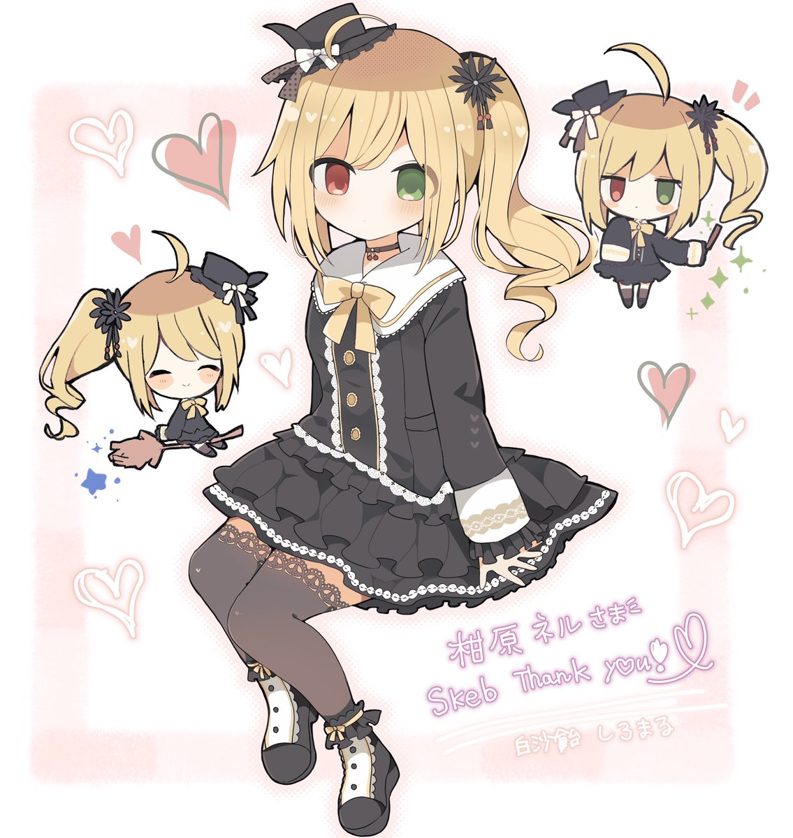 Mikanianell's tweet photo. アイコンのキャラクターは私です(˶'ᵕ'˶ )︎
絵師様に描いてもらった素晴らしき私たちを紹介させてくださいᝰ✍🏻
描いてくださった皆様に心からの感謝を申し上げます( ᴗ͈ ᴗ͈)”
(画像順)
ぽぬ様 @ponu6486 
KiRa.様 @KiRa_GuiL 
海ひお様 @tabrarara 
白沙飴しろまる様 @_OVOVOIP https://t.co/S3j2tGsBjD