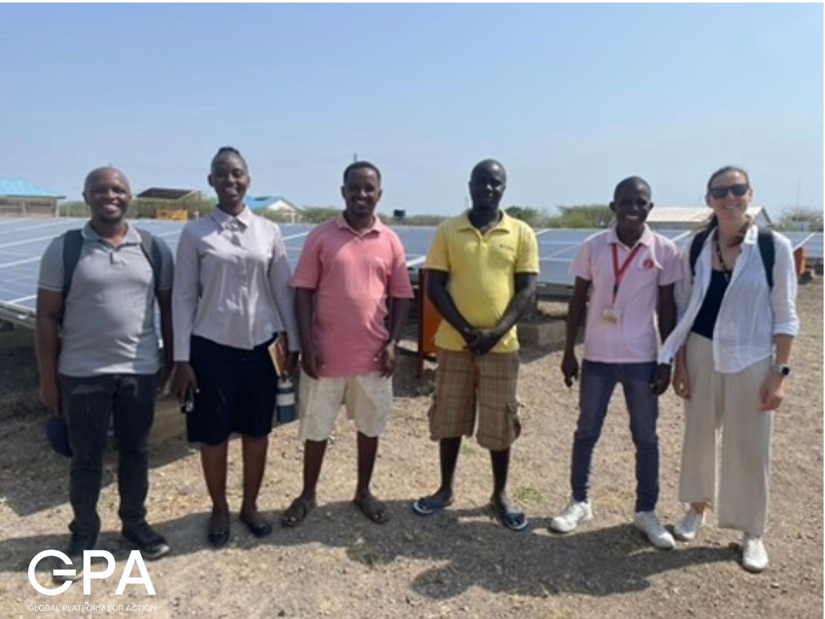 EnergyGPA's tweet image. 📢Updates: Field Reflections from #Kenya
@IwonaBisaga, Clean Cooking Lead at the GPA/@NORCAPweb visited key #HumanitarianEnergy partners and initiatives in #Kalobeyei and #Kakuma, engaging with stakeholders working at the forefront of sustainable #EnergyAccess.
📷⬇️