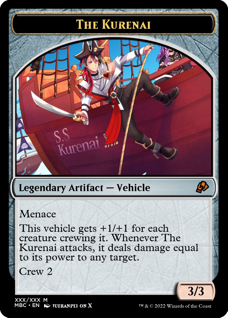 Mika Mikajiki (@mikamikajiki) on Twitter photo If <a href="/K9_KURO/">KURO ☠️❤️🩹🫃</a> was a MTG card~
What's a captain without his ship?
Amass ye crew and shoot a huge cannonball~
releasing the partner tomorrow :>
yes ik he redesigned, I HAD A IDEA FOR A PIRATE ALREADY >:(
Art (card) by <a href="/joey_ruvoa/">Joey🌊 | resting</a>
Art (token) by <a href="/jufranpei/">Hachi 🏹</a>
#K9Fanart If <a href="/K9_KURO/">KURO ☠️❤️🩹🫃</a> was a MTG card~
What's a captain without his ship?
Amass ye crew and shoot a huge cannonball~
releasing the partner tomorrow :>
yes ik he redesigned, I HAD A IDEA FOR A PIRATE ALREADY >:(
Art (card) by <a href="/joey_ruvoa/">Joey🌊 | resting</a>
Art (token) by <a href="/jufranpei/">Hachi 🏹</a>
#K9Fanart