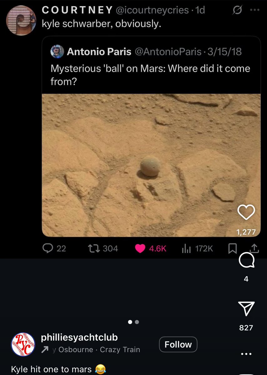 bstreetsufferer's tweet image. congrats @icourtneycries you made it to phillies instagram😭😭