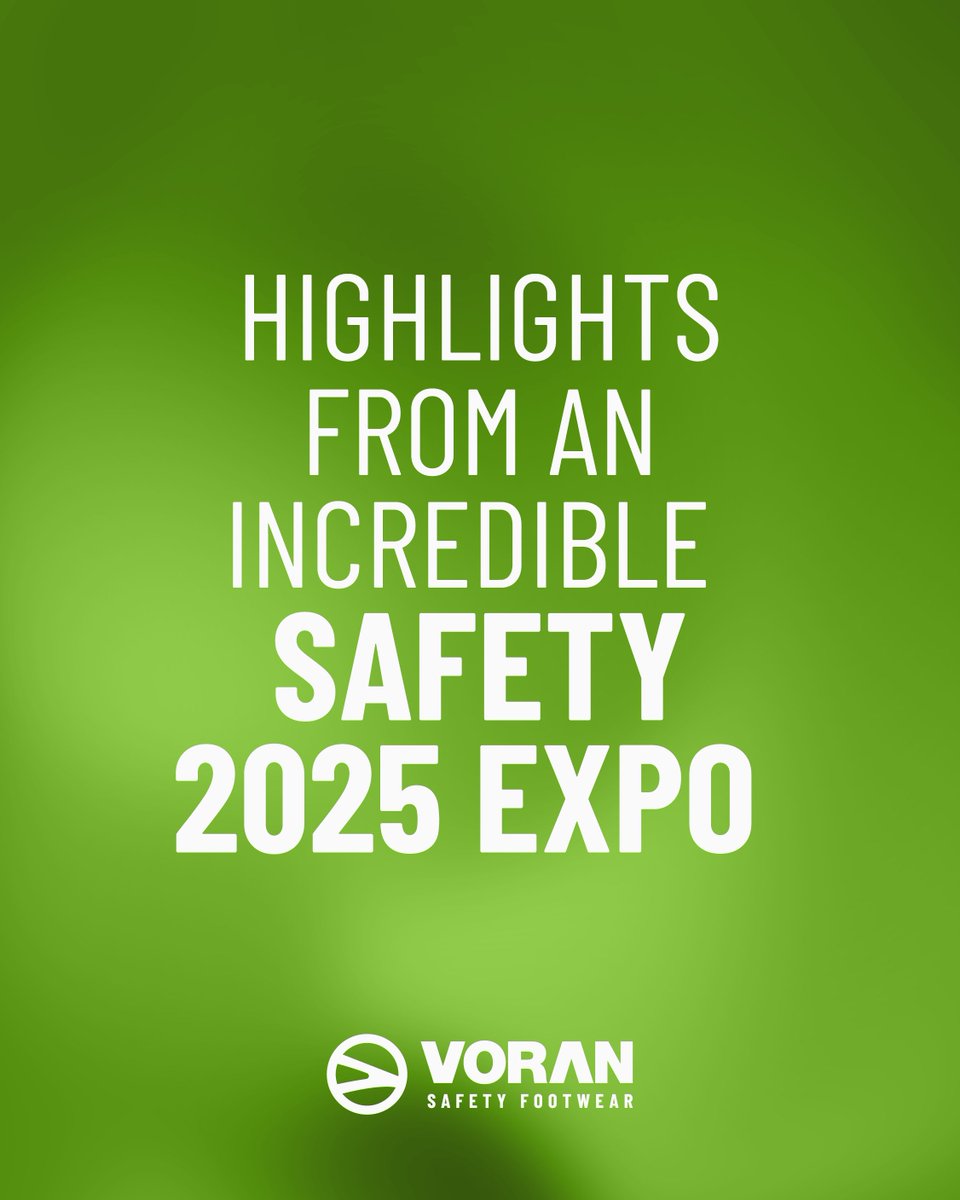VoranUSA's tweet photo. That’s a wrap on Safety 2025!

It was an incredible opportunity to connect with safety professionals, exchange ideas, and showcase how innovation can elevate protection and comfort.

Thanks to everyone who stopped by our booth, shared insights, tried on our footwear, and helped make this event a success.

#Safety2025 #ASSP2025