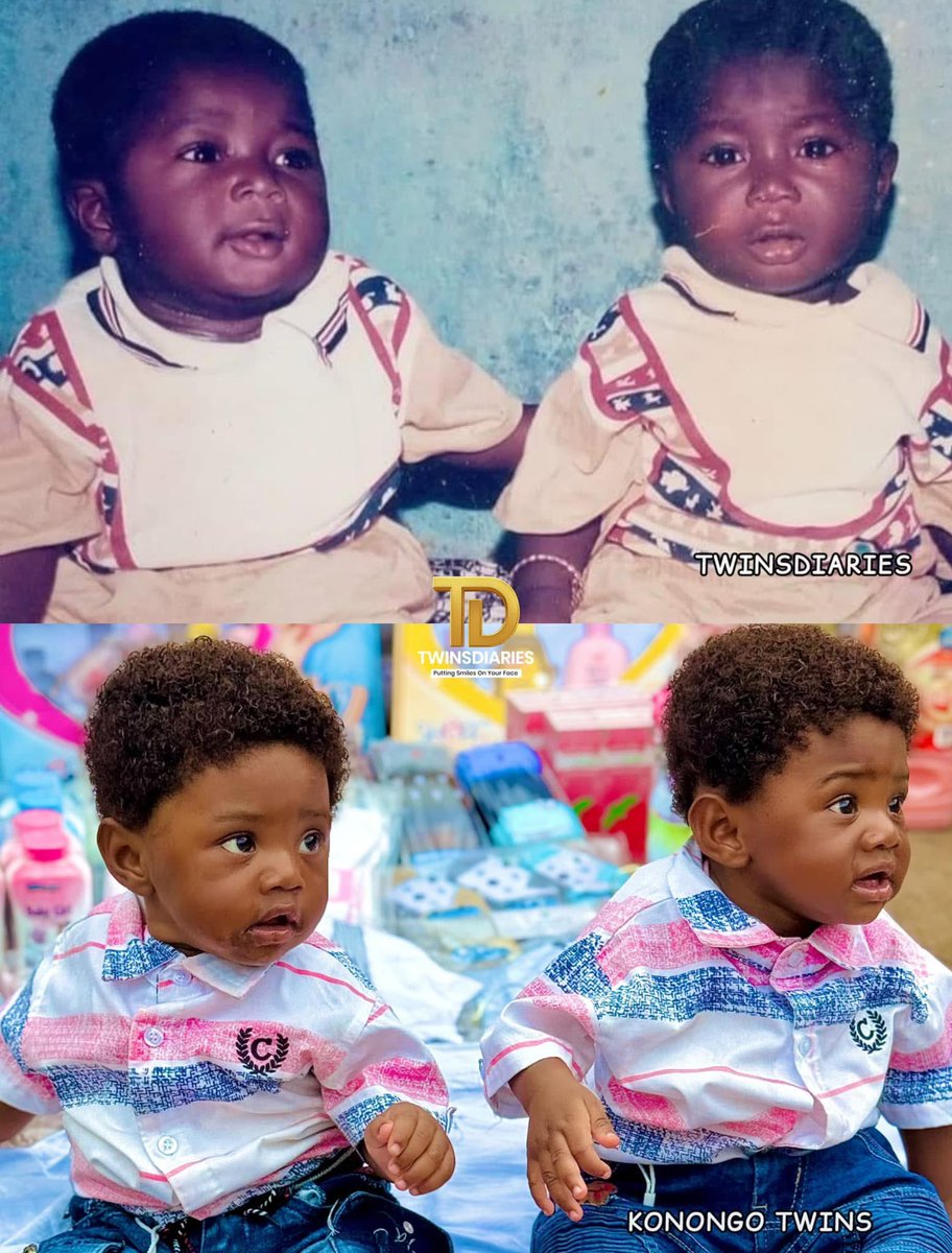 Twinsdiaries1's tweet image. Here is a picture of 6 months old us (TwinsDiaries) and picture of 6 months old Konongo twins who lost their mother recently
Am scared 😳
