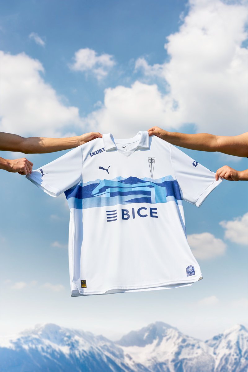 PUMA Chile (@pumachile) on Twitter photo Estamos orgullosos y felices de presentar la nueva camiseta edición especial de <a href="/Cruzados/">Universidad Católica</a>, un tributo a nuestro nuevo hogar y también al antiguo.
Cruzados, volvamos a casa.
UC Special Edition disponible ahora en PUMA.com 🔵 ⚪ Estamos orgullosos y felices de presentar la nueva camiseta edición especial de <a href="/Cruzados/">Universidad Católica</a>, un tributo a nuestro nuevo hogar y también al antiguo.
Cruzados, volvamos a casa.
UC Special Edition disponible ahora en PUMA.com 🔵 ⚪