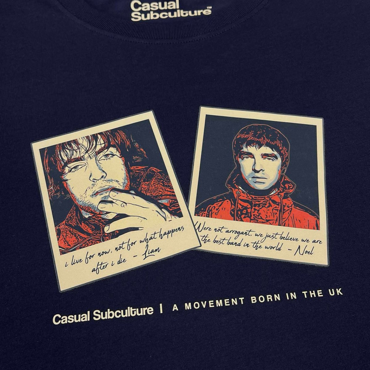 man_savings's tweet image. 💥 The guns have fallen silent. The stars have aligned. The wait is over.
🎸 The new Oasis-inspired drop is live from Casual Subculture
Get Free delivery on all orders with code MSAVINGS
🛒 Shop the full collection now >> tinyurl.com/azw6hup4