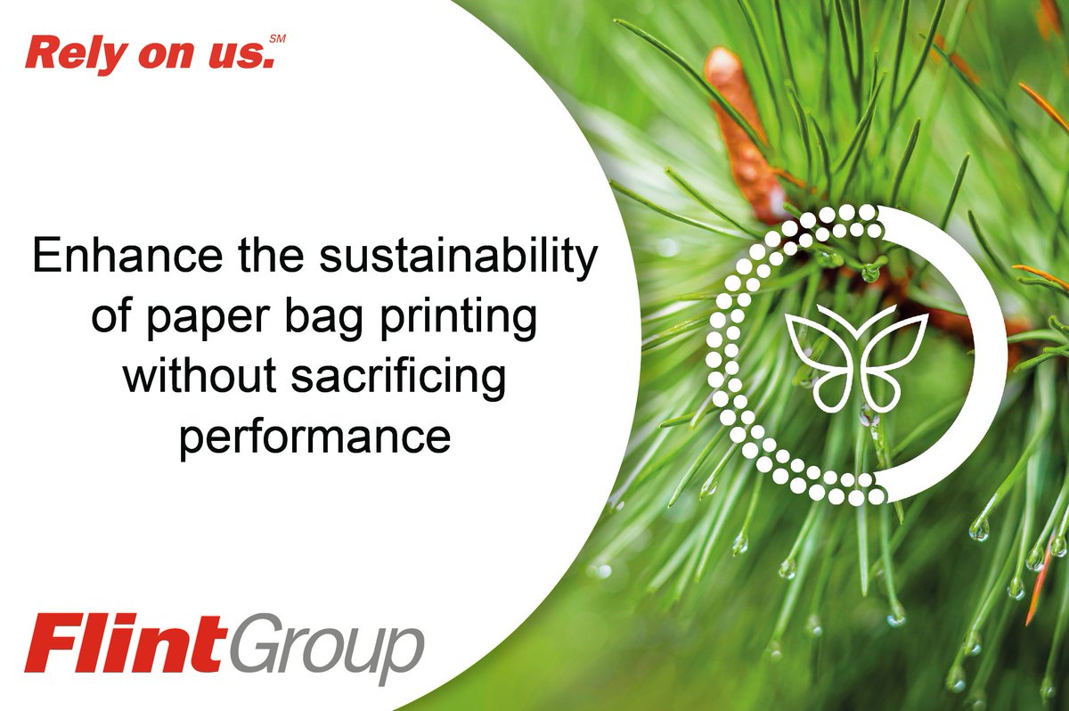 Enhance the sustainability of paper bag printing without sacrificing performance – discover TerraCode Bio Bag SX02 today.

Find out more: flintgrp.pulse.ly/skyrjdycea

#Sustainability #Paper&amp;Board #Packaging #CircularEconomy #FlintGroup