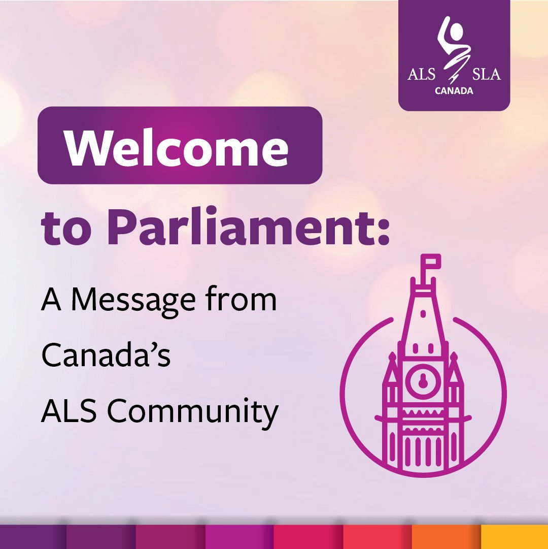 ALSCanada's tweet image. The start of a fresh mandate following the recent federal election means many opportunities to engage with Members of Parliament and build relationships. ALS Canada is excited to launch a federal letter-writing campaign, “Welcome to Parliament: A Message from Canada’s ALS…